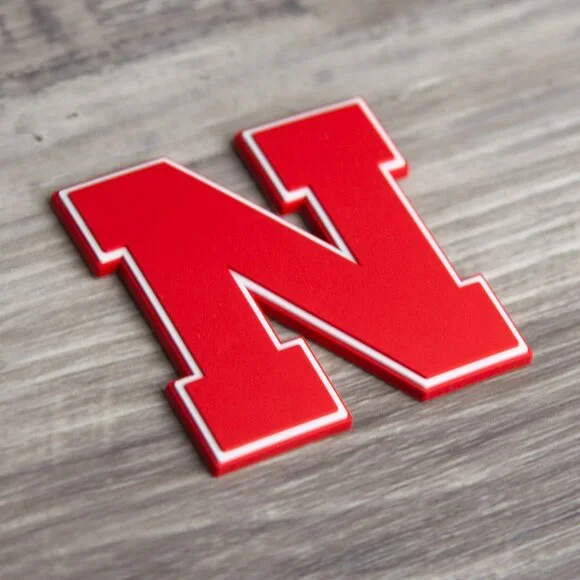 Nebraska Cornhuskers Scarlet 3D Umpqua Rope Hat- Blizzard Duck Camo/ White - Picture 3 of 3